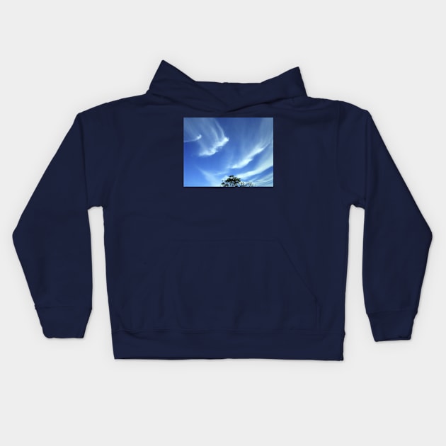 Cloud attack! Kids Hoodie by rozmcq